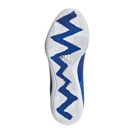 Ghete de fotbal Adidas Nemeziz Tango 18.3 IN Jr DB2374 albastru albastru 3