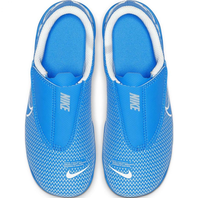 Pantofi de fotbal Nike Mercurial Vapor 13 Club Mg PS (V) Jr AT8162 414 albastru albastru 1 Pantofi de fotbal Nike Mercurial Vapor 13 Club Mg PS (V) Jr AT8162 414 albastru albastru 1