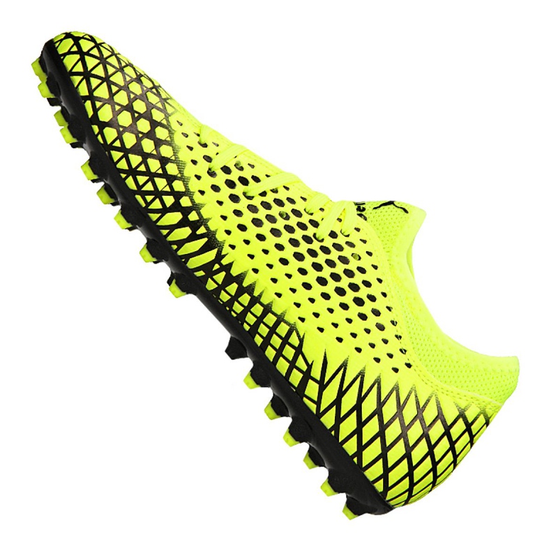 Ghete de fotbal Puma Future 4.4 Mg Jr 105697-03 galben galben 1 Ghete de fotbal Puma Future 4.4 Mg Jr 105697-03 galben galben 1