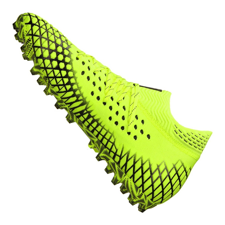 Ghete de fotbal Puma Future 4.1 Netfit Mg M 105678-03 galben galben 1