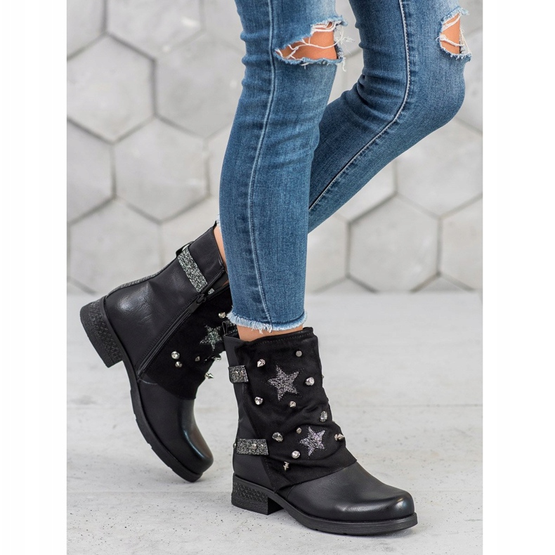 Super Mode Muncitori decorati negru 1