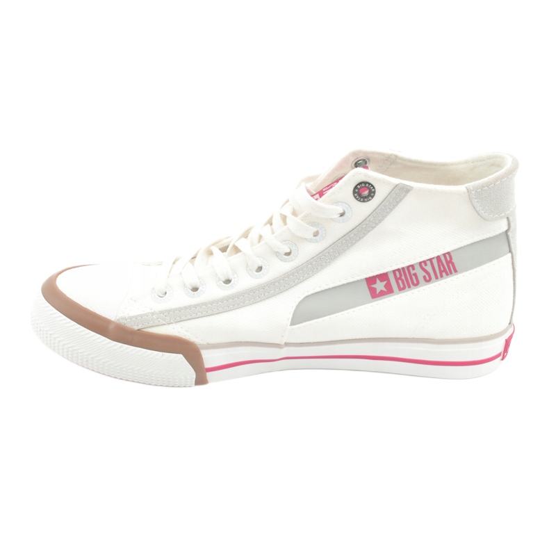 Adidași bărbați Big Star 174080 albi 2 Adidași bărbați Big Star 174080 albi 2