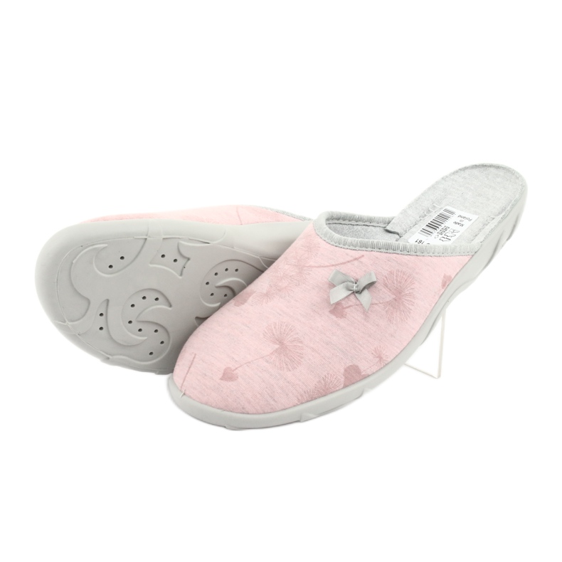 Pantofi pentru femei Befado colorate 235D161 roz gri 4