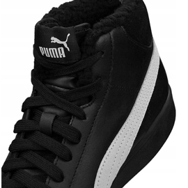 Puma Smash V2 Mid L Fur Jr 366895-05 negru 4