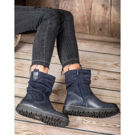 Ideal Shoes Muncitori de pe platformă albastru 5