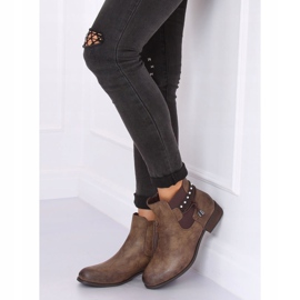 Cizme Chelsea maro pentru femei 846 Kaki 2