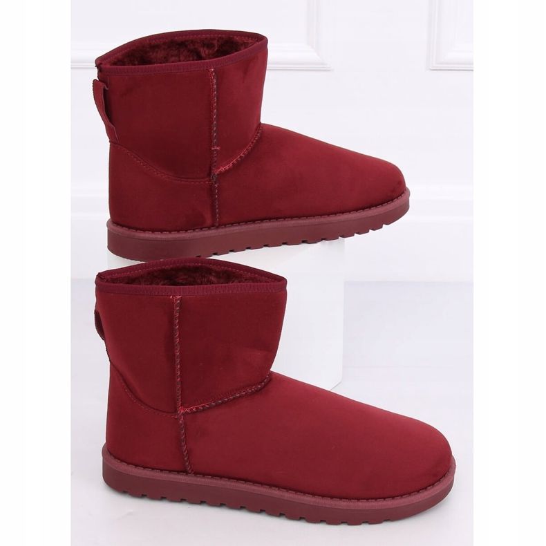 Cizme de zăpadă Emusy Burgundy C-08 Roșu roşu 1
