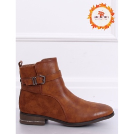 Cizme Chelsea Camel 3332 Camel pentru femei maro 1