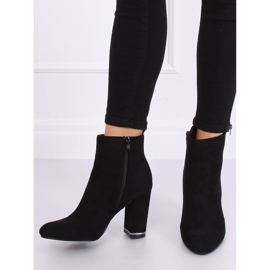 Cizme negre cu toc înalt M378 Negru 1