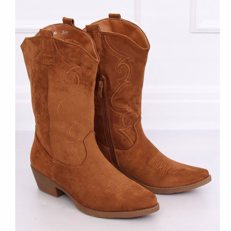 Camel NC972 Cizme de cowboy camel maro 1