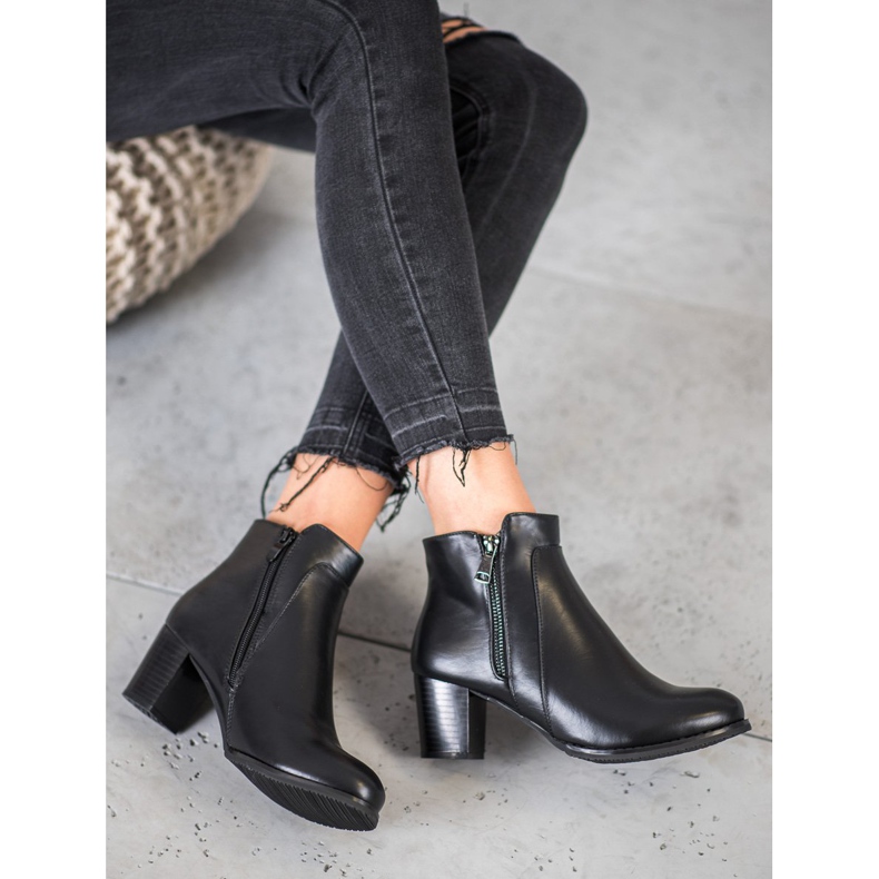 J. Star Ghete cu fermoar negru 1