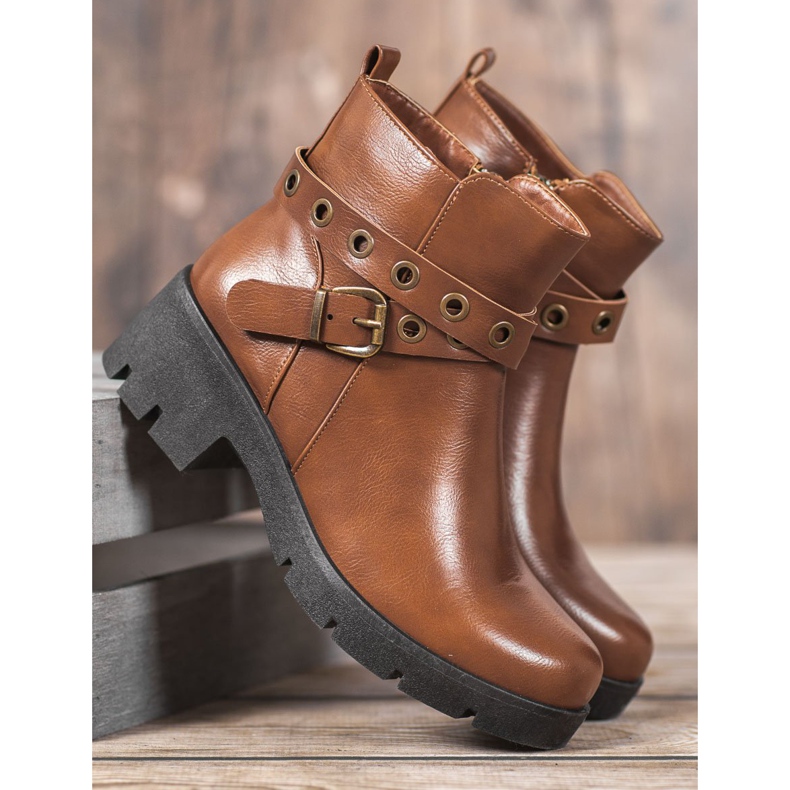 SHELOVET Muncitori cu cămile maro 1