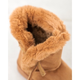 SHELOVET Ghete de zăpadă calde maro 1 SHELOVET Ghete de zăpadă calde maro 1