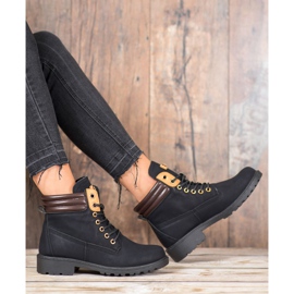 SHELOVET Trappers cu stil negru 2