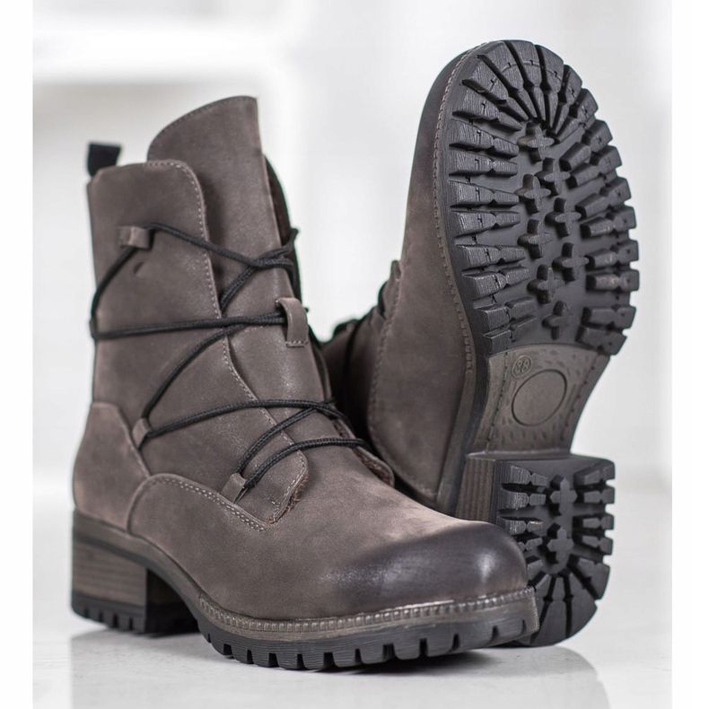 Kylie Muncitori sportivi gri 2