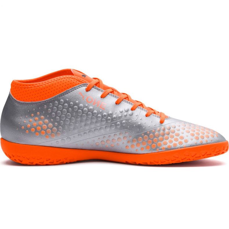 Ghete de fotbal M Puma One 4 Syn It 104750 01 multicolor argint 2
