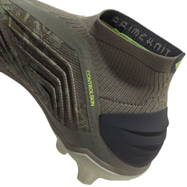 Ghete de fotbal Adidas Jr Predator 19+ Fg M EF8213 gri gri 1