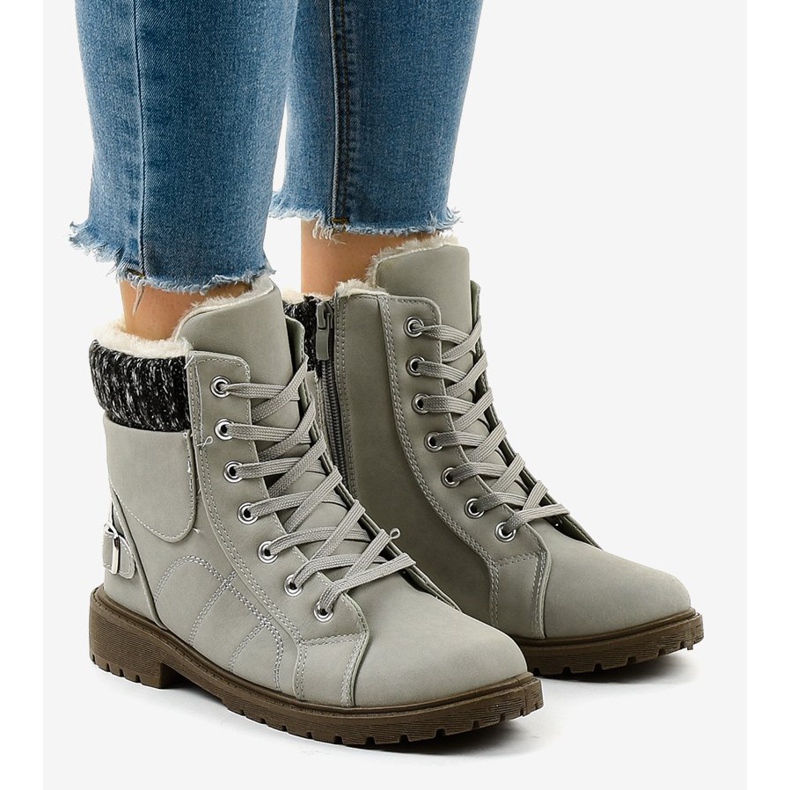 Ghete de drumeție cu izolație gri NR02-4 1