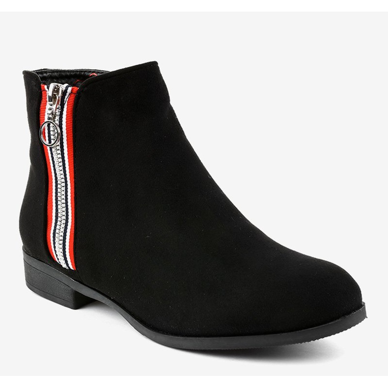 Cizme plate dama negre 88-269 negru 1 Cizme plate dama negre 88-269 negru 1