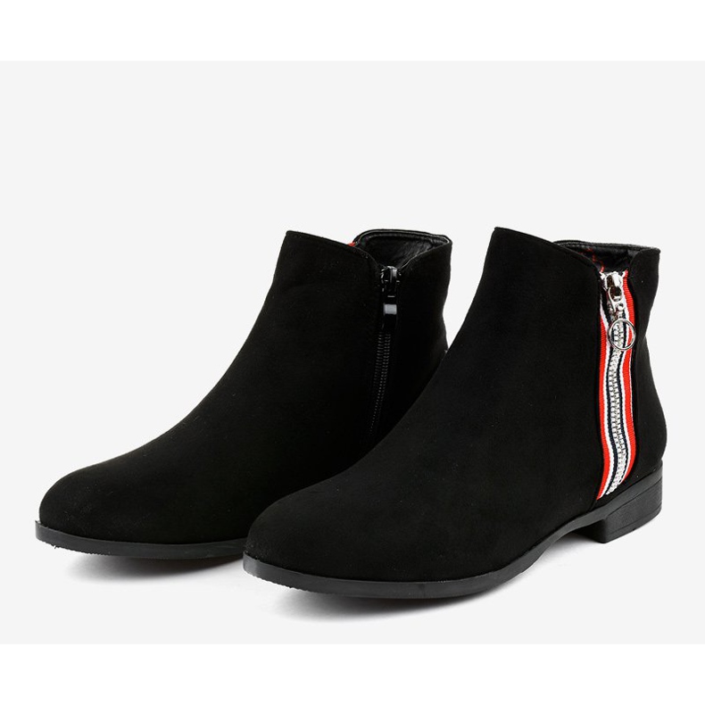 Cizme plate dama negre 88-269 negru 2 Cizme plate dama negre 88-269 negru 2