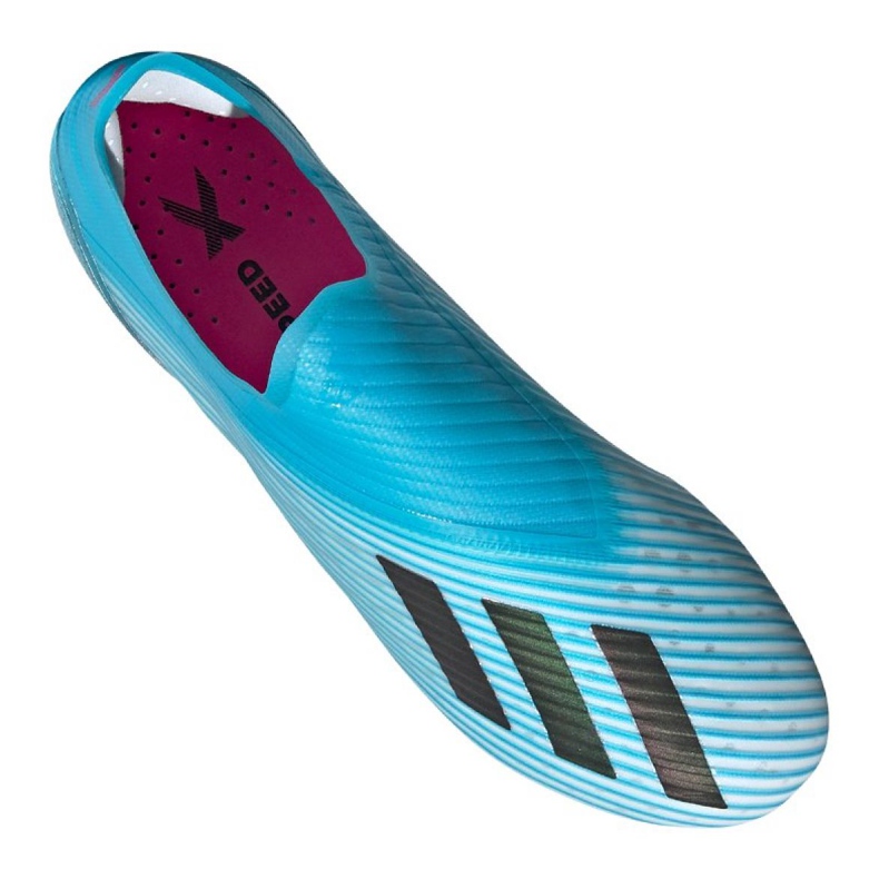 Ghete de fotbal Adidas X 19+ Fg F35323 albastru albastru 2