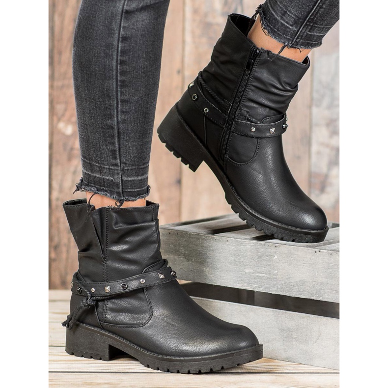 CABIN Muncitori Cu Curea Decorativă negru 2