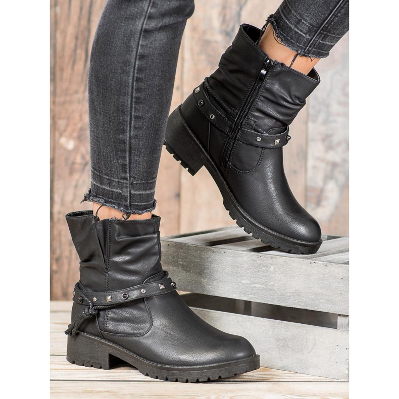 CABIN Muncitori Cu Curea Decorativă negru 1