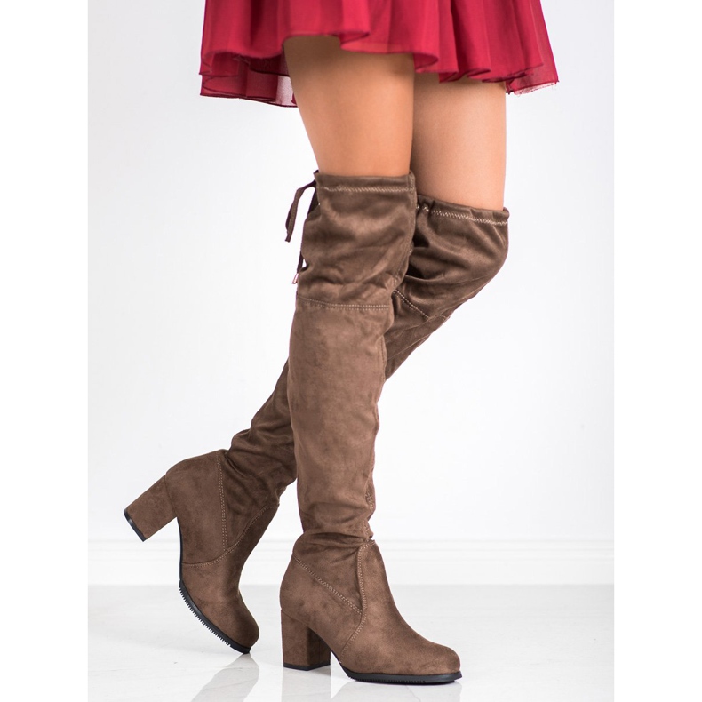 J. Star Bocanci alunecați pe un post multicolor kaki 1