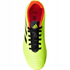Ghete de fotbal Jr adidas Predator 18.4 FxG Jr DB2321 multicolor verde 2