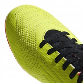 Ghete de fotbal Jr adidas Predator 18.4 FxG Jr DB2321 multicolor verde 3