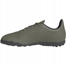 Ghete de fotbal Adidas Predator 19.4 Tf Jr EF8222 multicolor verde 2