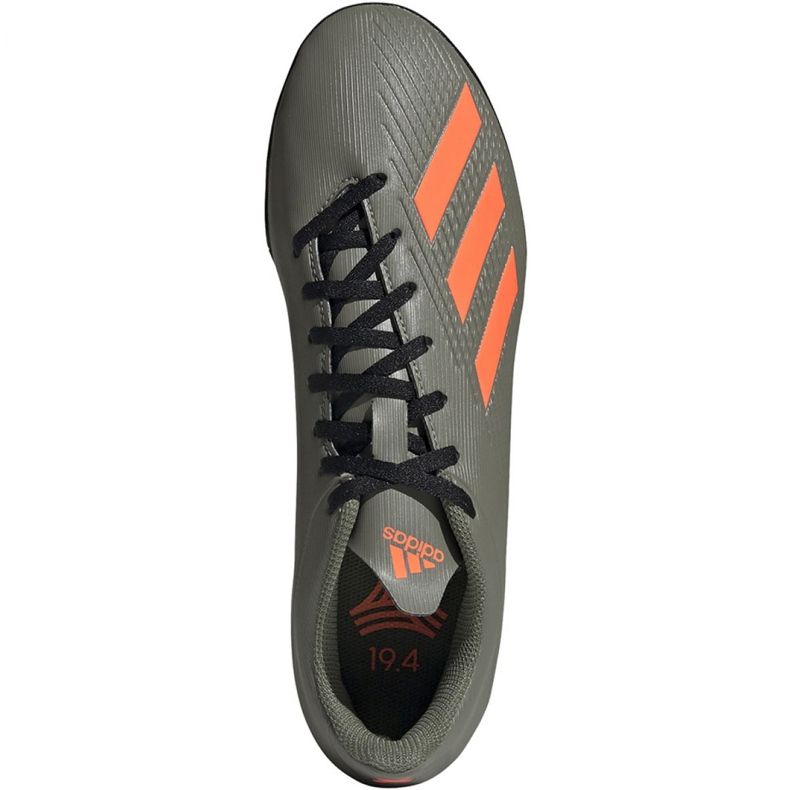 Ghete de fotbal M adidas X 19.4 Tf EF8370 verde gri 1