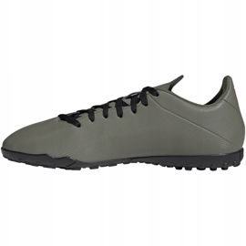 Ghete de fotbal M adidas X 19.4 Tf EF8370 verde gri 2