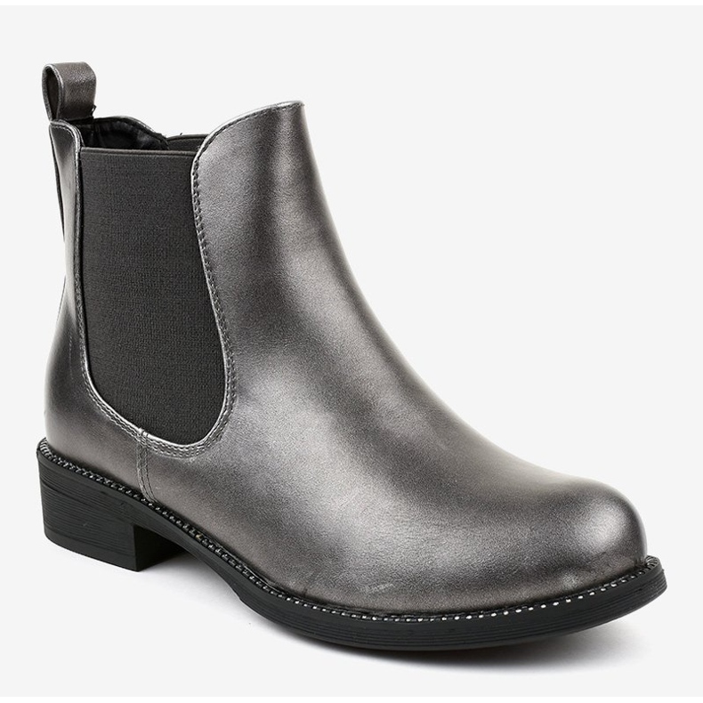 Cizme plate plate gri 7513-PA 1 Cizme plate plate gri 7513-PA 1