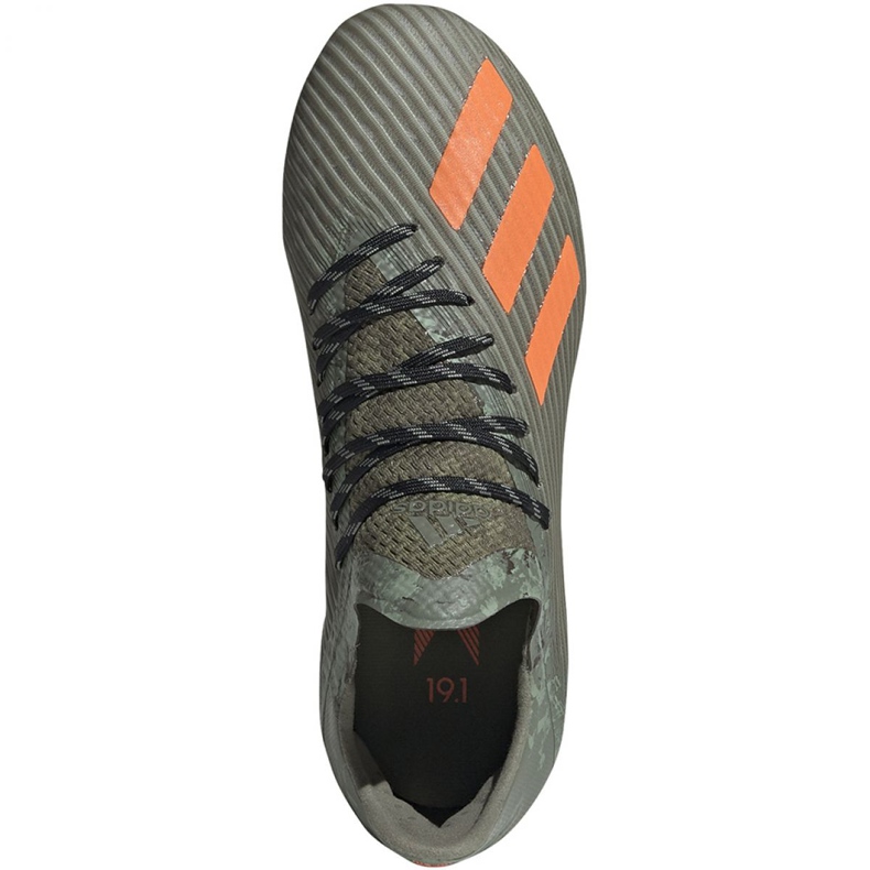 Ghete de fotbal Adidas X 19.1 Jr Fg EF8301 verde verde 1
