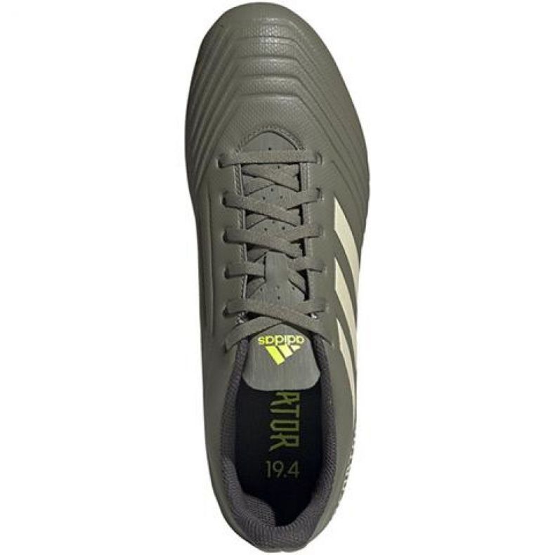 Ghete de fotbal Adidas Predator 19.4 FxG M EF8211 albastru marin gri 2