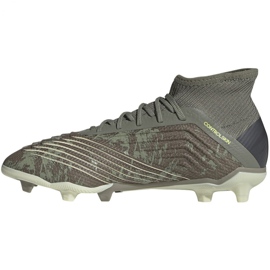 Ghete de fotbal Adidas Predator 19.1 Jr Fg EF8214 verde verde 1