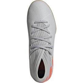 Ghete de fotbal Adidas Nemeziz 19.3 In Jr EF8304 gri gri 1