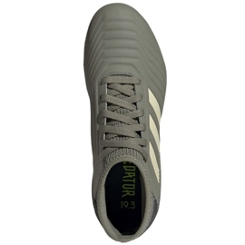 Ghete de fotbal Adidas Predator 19.3 Fg Jr EF8215 gri 1