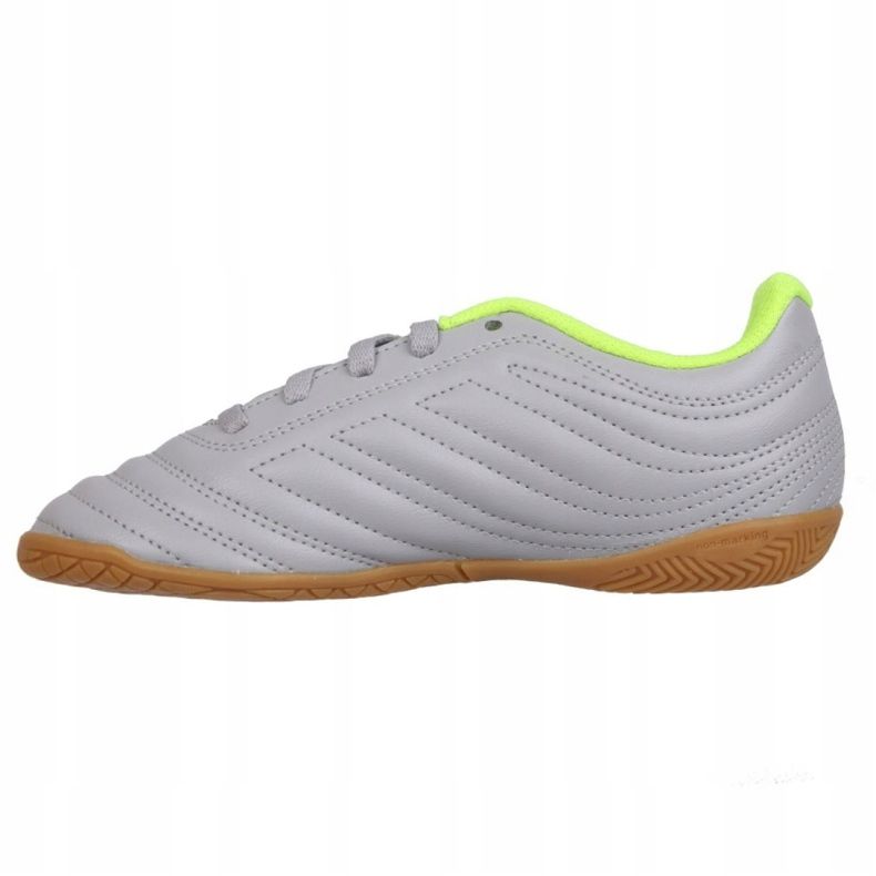 Încălțăminte de interior adidas Copa 20.4 In Jr EF8354 gri argint 2