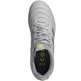 Ghete de fotbal Adidas Copa 20.3 Fg Jr EF8332 gri gri 1