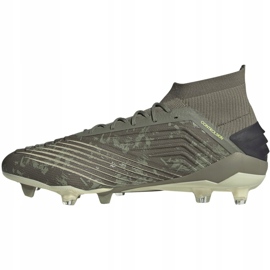 Ghete de fotbal Adidas Predator 19.1 Fg M EF8205 gri gri 2