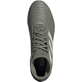 Ghete de fotbal Adidas Predator 19.3 Fg M EF8208 gri gri 1