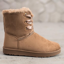 Kylie Cizme de zăpadă legate maro 1 Kylie Cizme de zăpadă legate maro 1