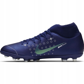 Pantof de fotbal Nike Mercurial Superfly 7 Club Mds FG / MG Jr BQ5418 401 albastru marin albastru 2