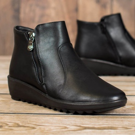 J. Star Cizme negre pe platformă negru 1 J. Star Cizme negre pe platformă negru 1