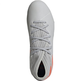 Ghete de fotbal adidas Nemeziz 19.3 Fg Jr EF8302 multicolor gri 1 Ghete de fotbal adidas Nemeziz 19.3 Fg Jr EF8302 multicolor gri 1