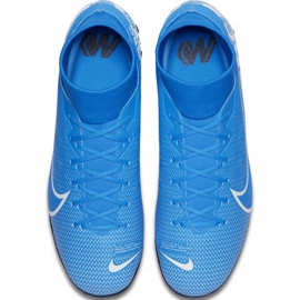 Pantofi de fotbal Nike Mercurial Superfly 7 Academy M Tf AT7978 414 multicolor albastru 1