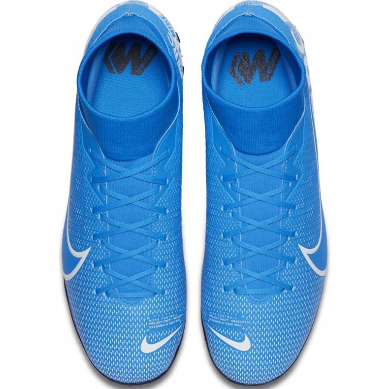 Pantofi de fotbal Nike Mercurial Superfly 7 Academy M Tf AT7978 414 multicolor albastru 1
