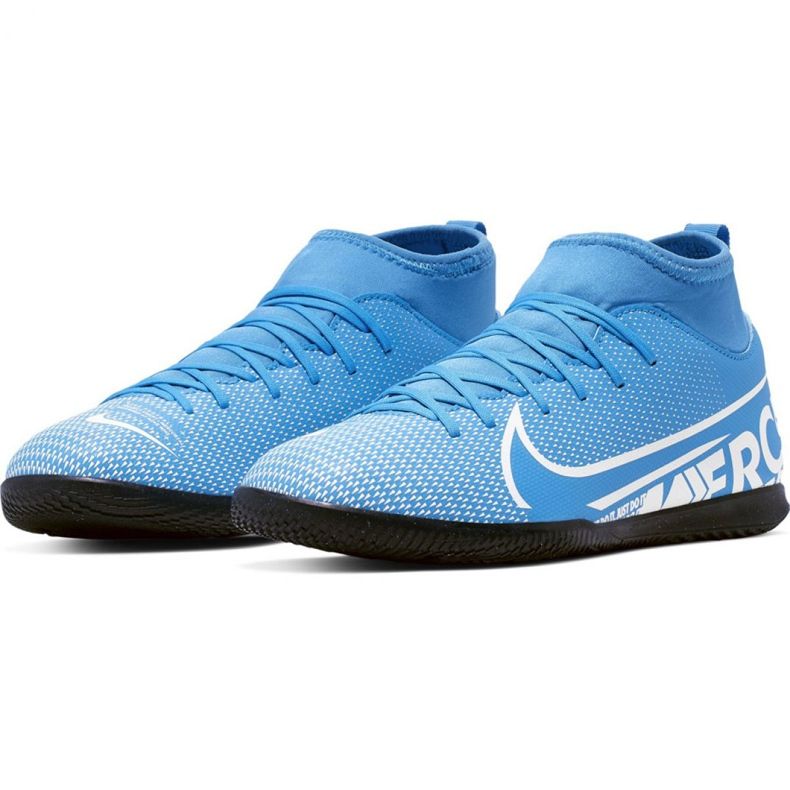 Pantofi de fotbal Nike Mercurial Superfly 7 Club Ic Jr AT8153 414 multicolor albastru 2